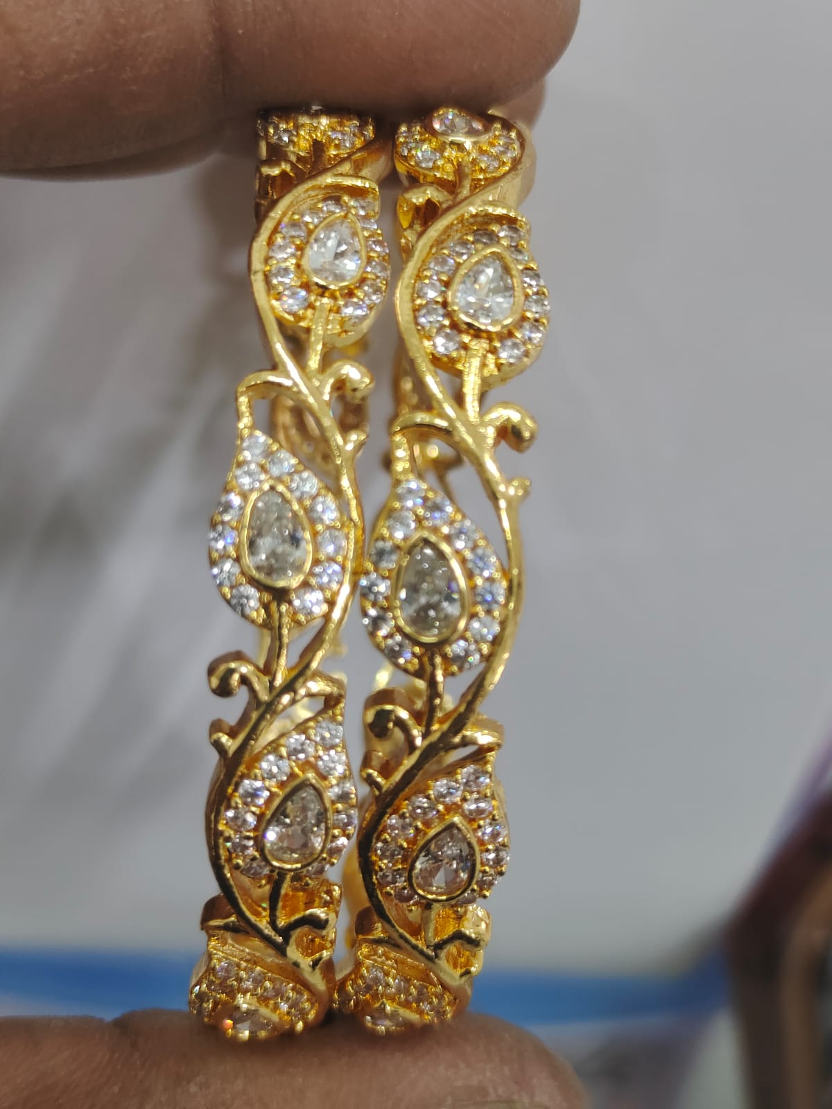 Latest Emerald Ruby Multi Design Bangles _25