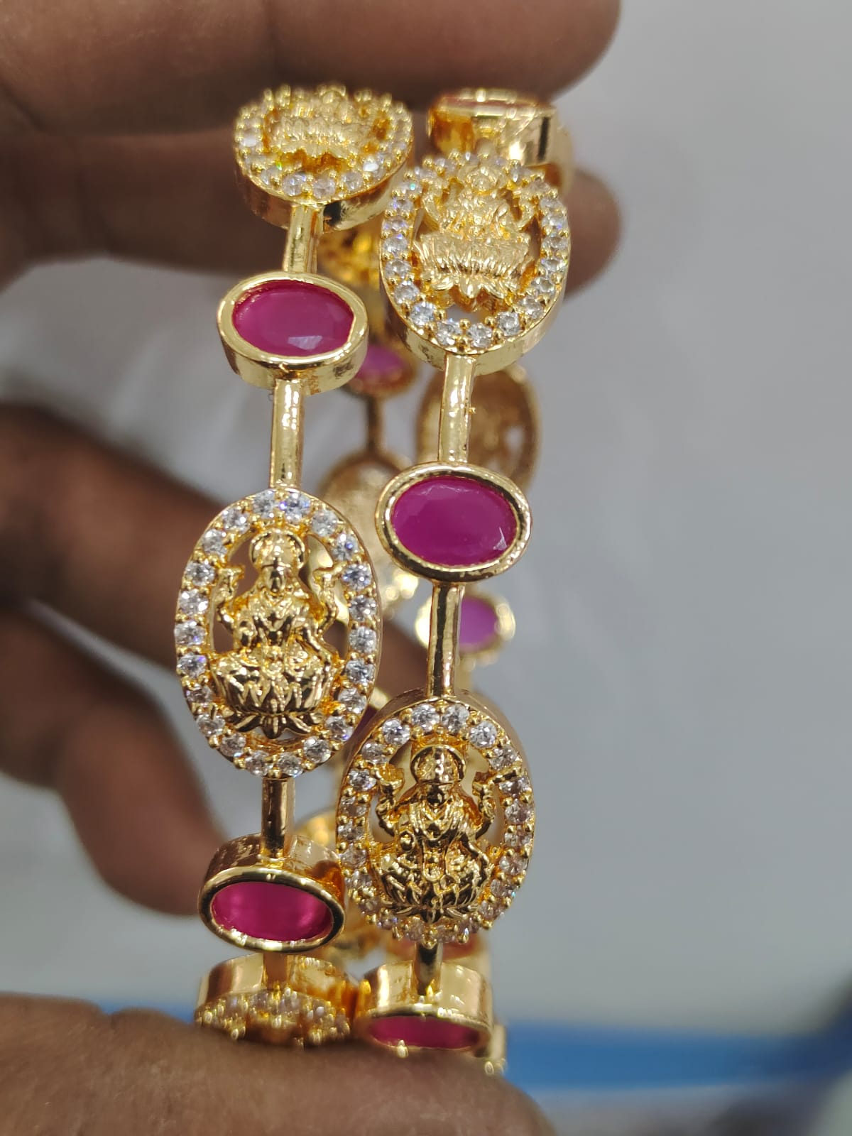 Latest Emerald Ruby Multi Design Bangles _24