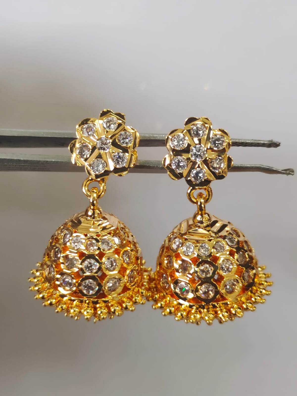 Panchaloha Impon Handmade Ruby Jumki_21