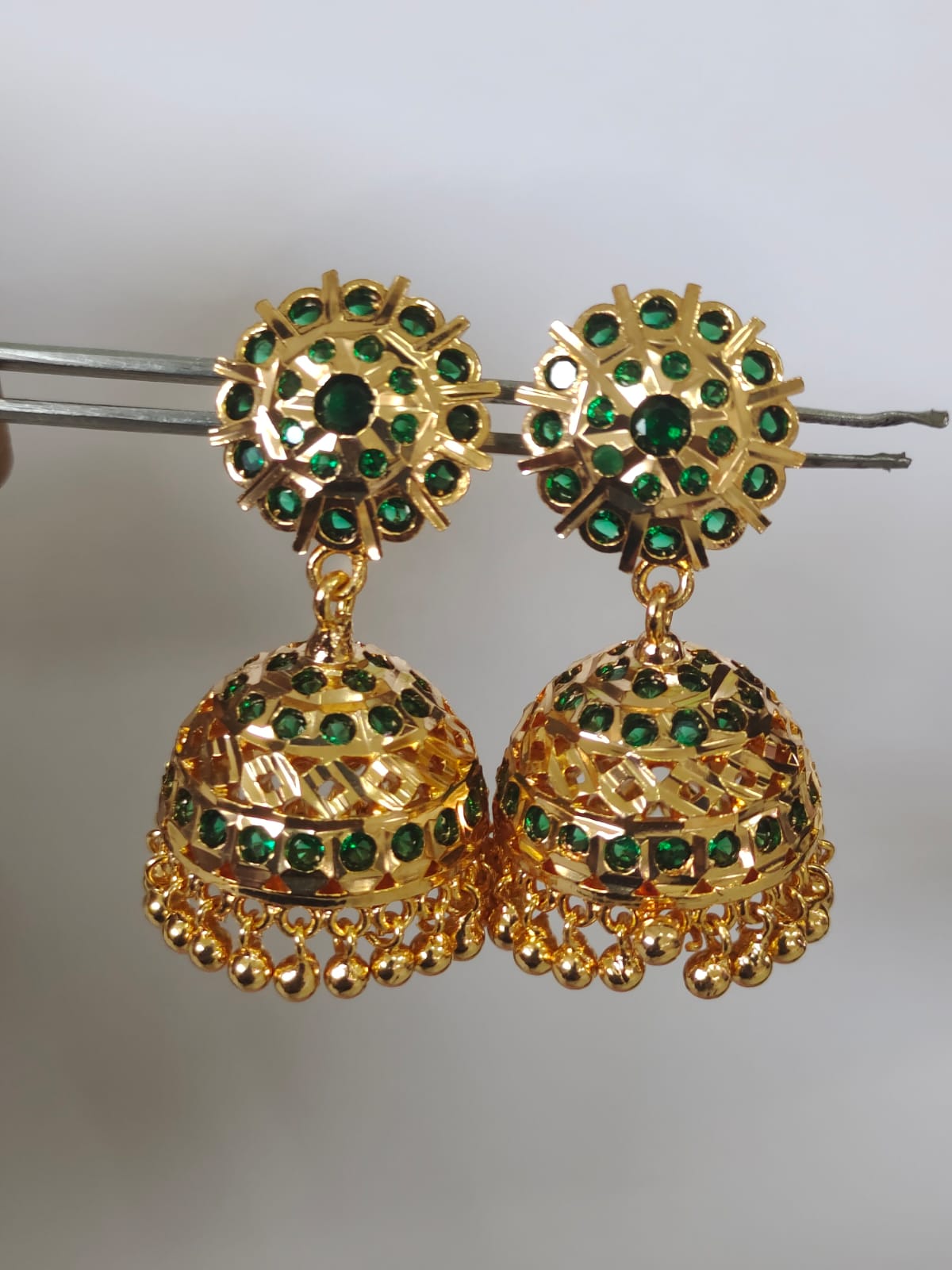 Premium Panchaloha Impon Big Stone Jumki_42